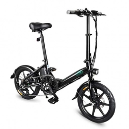 sanguiner Bici elettriches Bicicletta elettrica pieghevole FIIDO D3s con motore da 250 W, velocità massima 20 km / h e tre modalità di funzionamento, carico massimo 120 kg per adulti