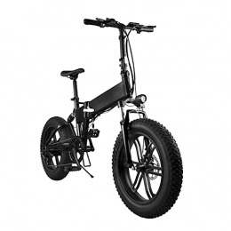 BEISTE Bici Bicicletta elettrica pieghevole per adulti BEISTE, mountain bike elettrica da 500W / 20"con batteria rimovibile da 36 V / 10 Ah, bicicletta elettrica professionale con cambio a 21 velocità per adulti.