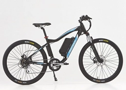 Bicicletta elettrica Sport Cronos NERO bleu-48 V – 10,4 Ah