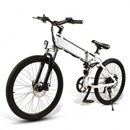 AZUNX Bici elettriches Bicicletta Elettriche, Elektrofahrräder Faltbares Elektrofahrrad 48V 499W 4 Modi Radfahren 26 Zoll Wulstspeichenräder