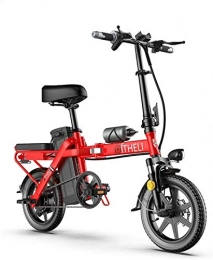ZJZ Bici elettriches Biciclette, Bicicletta elettrica pieghevole per adulti in bicicletta, Biciclette comfort Bicicletta in lega di alluminio 350W con 3 modalità di guida, per viaggi sportivi in ​​bicicletta all'aperto, L