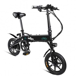 HSART Bici elettriches Biciclette da montagna elettriche pieghevoli per adulti, viaggi all'aria aperta, batteria agli ioni di litio da 250 W, 36 V, 7, 8 Ah, display a LED, velocità massima 25 km / h, carico massimo 120 kg