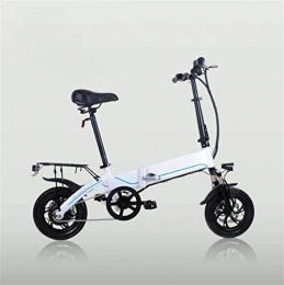 ZJZ Bici elettriches Biciclette elettriche veloci per adulti Bicicletta elettrica pieghevole da 12 pollici Bicicletta elettrica da città Velocità massima 25 km / h, 40 km a lungo raggio, bici elettrica per spostamenti pen