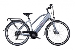 BiClou Bici elettriches BiClou City 28 - Bicicletta elettrica ebike 700C Li-Ion 360 Wh 70 km