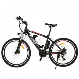 BIKFUN Bici BIKFUN Bicicletta Elettrica, Bici Elettriche 26" con Batteria al Litio 36 V 8 Ah, Motore 250W, Shimano 21 velocità (26" classico-8Ah)