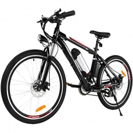 BIKFUN Bici elettriches BIKFUN Bicicletta Elettrica, Bici Elettriche MTB da 26" con Batteria al Litio 36V 8Ah, Motore 250W, Shimano 21 velocità E-Bike