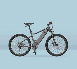 HongLianRiven Bici BMX adulti elettrica Mountain bike, 7 biciclette Velocit 250W Neve, con HD LCD impermeabili Meter / 48V 10AH batteria al litio bicicletta elettrica, 26 pollici Ruote 5-25 ( Color : Grey )