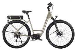 Brinke Bici elettriches Brinke Bicicletta Elettrica E-Bike Elysee Evo 46 Alivio Motore Shimano E6100 Batteria 418Wh Grigia
