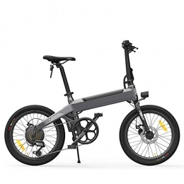 CARACHOME Bici elettriches CARACHOME Bicicletta elettrica Pieghevole per Adulti, Biciclette elettriche a ciclomotore a 25 km / h, 3 modalità di Guida, IPX5 Impermeabile per Gli spostamenti in Bicicletta per Lo Sport, Grigio