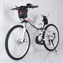 CBA BING Bici elettriches CBA BING Mountain Bike elettrica Pieghevole per Bici, con Batteria Rimovibile agli ioni di Litio di Grande capacit (36V 250W), Bici elettrica elettrica Pieghevole Unisex