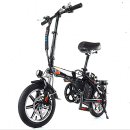 CCLLA Bici elettriches CCLLA Biciclette elettriche con Motore ad Alta velocità da 48 V 240 W Biciclette in Lega di magnesio per Tutti i Terreni, Batteria da Montagna Rimovibile agli ioni di Litio da 14"48V 10-20Ah per