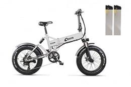 Ceaya 20” Bici Elettrica, 500W Bici elettriche Pieghevole con 48V 12.8Ah, Cambio Shimano 7 Velocità E-Bike para Adultos