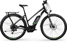 Centurion Bici elettriches CENTURION E-Fire Tour R2500 - Bicicletta elettrica da donna, 500 Wh, colore: nero opaco, RH 53 cm