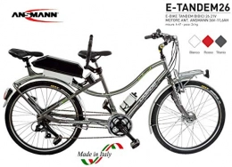 Cicli Puzone Bici elettriches Cicli Puzone Bici CASADEI Tandem 26 E-TANDEM26 Gamma 2019 Garanzia 2 Anni