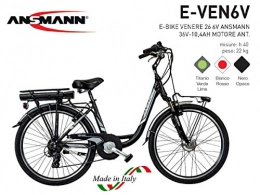 Cicli Puzone Bici elettriches Cicli Puzone Bici CASADEI Venere 26 E-VEN6V Gamma 2019 Garanzia 2 Anni