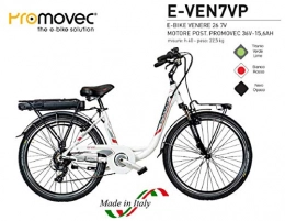 Cicli Puzone Bici elettriches Cicli Puzone Bici CASADEI Venere 26 E-VEN7VP Gamma 2019 Garanzia 2 Anni
