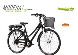 Cicli Puzone Bici elettriches Cicli Puzone Bici Lombardo Modena Trekking Woman 28 BAFANG Gamma 2019 (43 CM)