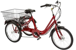 Cicli Puzone Bici CICLI PUZONE Tre Ruote ELETTRICA E-Bike Alluminio Misura 20 TRICICLETTA Batteria 374 WH Art. E-TR20