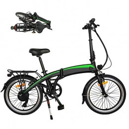 CM67 Bici elettriches Citt Bicicletta Elettrica Pieghevole Biciclette elettriche Bicicletta elettrica pieghevole elettrica da 250 W. Bicicletta elettrica con batteria rimovibile Adatto per brevi viaggi