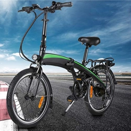 CM67 Bici elettriches Citt Bicicletta Elettrica Pieghevole Biciclette elettriche Schermo LCD per city bike elettrica Bicicletta ausiliaria con regolatore a 5 velocità Adatto per regali per adulti