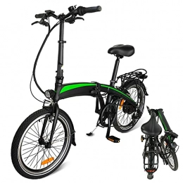 CM67 Bici City bike, 36 V, 7.5 Ah, 250W, Batteria al litio Carico massimo, 3 modalità di guida, Shimano a 7 velocità，E-Bike, Con Sedile regolabile, Fino a 25 km / h