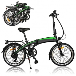 CM67 Bici elettriches City bike, Batteria agli ioni di litio, rimovibile, 36 V, 7.5 Ah, 250W, 3 modalità di guida, Shimano a 7 velocità，E-Bike, Sedile Regolabile, velocità Massima 25km / h