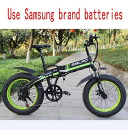 cuzona Bici elettriches cuzona Bicicletta elettrica 20 Pollici 750W / 1000W Motore 10AH Batteria Pieghevole Bicicletta elettrica-Samsung_48V14A1000W