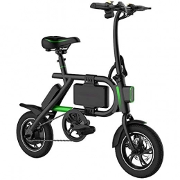 D&XQX Bici elettriches D&XQX Bicicletta elettrica Adulti, Pieghevole E-Bike con Freni a Disco Ruote gemellate 350W / 36V Batteria velocità Massima 25 kmh 12 Pollici per Adulti e Adolescenti e pendolari Compete
