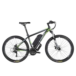 D&XQX Bici elettriches D&XQX Elettrico Mountain Bike (26-29 Pollici), con Grande capacità Rimovibile agli ioni di Litio (36V 250W), Bici elettrica 24 Speed ​​Gear e Tre modalità di Funzionamento, Verde, 26 * 15.5in