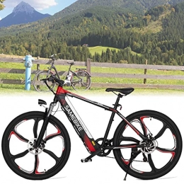 DDCHH Bici elettriches DDCHH Bicicletta Elettrica da 26 Pollici con Ruote Larghe 1.95", 36V 10Ah Batteria 40-60km di Autonomia, Mountain E-Bike 7 velocità Gear Adatta per Lavoro, Viaggio