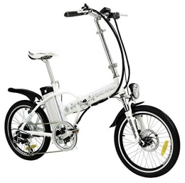 Marnaula Bici DE LUXE - Bicicletta Electrica Leggera e Pieghevole - Sensore di assistenza di pedalata 012 PAS - Freni Tektro - Batteria LIFEPO4