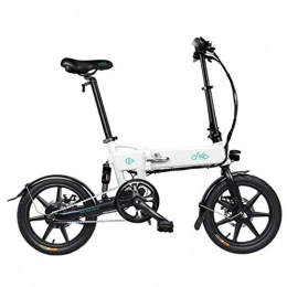 Dieron Bici elettriches Dieron Bicicletta Pieghevole in Lega di Alluminio con Pedali Motore del mozzo della Ruota 250W Bici elettriche