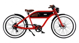 GREASER - Michaelblast Bici E della bici bicicletta Greaser strandcruiser michaelblast Rosso / Nero