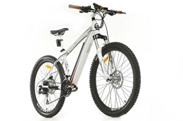 Esonic Bici e|sonic, Ebike, Pedelec, Mountain Bike, portata fino a 140km, con illuminazione, Samsung batteria, 26