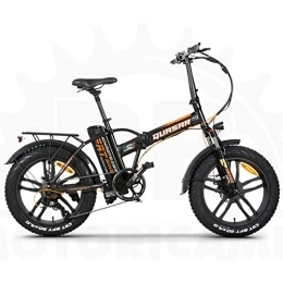 Genérico Bici elettriches Ebike Pedalata Assistita Pieghevole Motore 250W 20'' Batteria 26V / 10Ah Shimano 7 Velocità