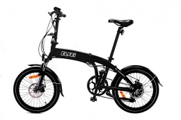 ELFEi Bici elettriches ELFEi, bicicletta elettrica pieghevole, compatta, con pedalata assistita, con ruota posteriore da 250 W, batteria agli ioni di litio da 36 Volt, 10, 2 Ah, 367 WH
