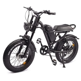 Eswing Bici elettriches ESWING e-bike, 162 x 10, 8 x 76 cm, mountain bike elettrica, mountain bike elettrica con batteria rimovibile, 7 velocità, con pedalata assistita