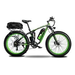 Extrbici Bici elettriches Extrbici Bicicletta elettrica per uomo e donna sospensione totale batteria al litio freno a disco idraulico XF800 48 V 13 AH Green