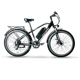 Extrbici Bici Extrbici ruote da 26 pollici All-Terrain, grasso per bicicletta elettrica in lega di alluminio, 48 V13 AH / 17 Ah, batteria al litio da Snowbike, 7 marce, 21 marce XF650