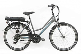 F.lli Schiano Bici elettriches F.lli Schiano E- Light 1.0, Bicicletta elettrica Women's, Antracite, 26''