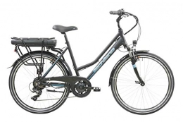 F.lli Schiano Bici elettriches F.lli Schiano E- Light 2.0, Bicicletta elettrica Men's, Nera, 28