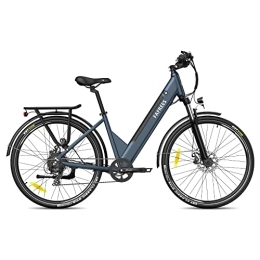 Fafrees Bici elettriches Fafrees F28 PRO E Bike Mountain Bike 27, 5 pollici 14, 5 Ah Batteria 110 km, 250 W Bicicletta elettrica per adulti 25 km / h Shimano 7S, Ebike Assistant IP54, display LCD da 3, 5 pollici con app (blu)