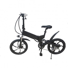 Fbewan Bici elettriches Fbewan Bike per Adulti Bici Pieghevole elettrica da 14 Pollici Fat Tire Bicicletta elettrica con 250W Motore 36V 7.8AH Batteria al Litio Rimovibile, Nero