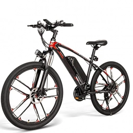 FBKPHSS Bici FBKPHSS 20" Mountain Bike, Pieghevole Bici Elettriche Leggero E-Bike per Adulti con Batteria al Litio Rimovibile MTB 21 500W velocità per Il Ciclismo All'aperto, Nero