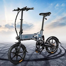 INOVIX Bici FIIDO-Bicicletta elettrica per Adulti Fiido D2s, INOVIX Sei velocità, Motore da 250 W, 16 Pollici, 7, 5ah, 65 km, Fino a 25 km / h (Tempo di Consegna 7-10 Giorni