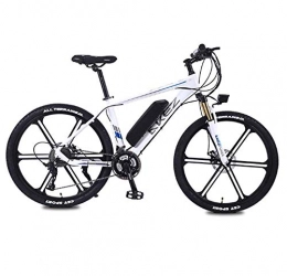 FZC-YM Bici elettriches FZC-YM Bici a velocità variabile, Mountain Bike per Adulti da 26 Pollici, Batteria al Litio da 36 V 8HA Bici elettriche da 350 W, Bici Fuoristrada in Lega di Alluminio a 27 velocità A