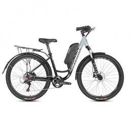 FZYE Bici elettriches FZYE 27.5 Pollici Bicicletta elettrica, Display Digitale LCD 48V10A Mountain Bike Ammortizzatore Forcella Anteriore City Commute Bici Adulto, Nero
