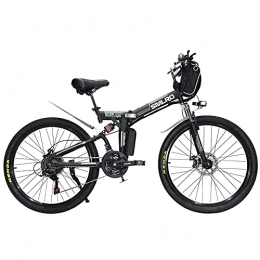 GEETAC Bici elettriches GEETAC Ebikes per adulti, Bicicletta elettrica pieghevole MTB Dirtbike, 26