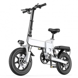 GGXX Scooter Elettrico, Bicicletta Elettrica da Città Portatile per Adulti Pieghevole, Batteria Rimovibile da 16 Pollici, Versione di Bici da Pendolare da Città