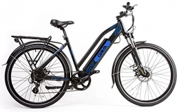 giama Bici elettriches giama Bicicletta Elettrica Trekking Bike a Pedalata Assistita 27, 5" 250W Bike Be Sprint Nera